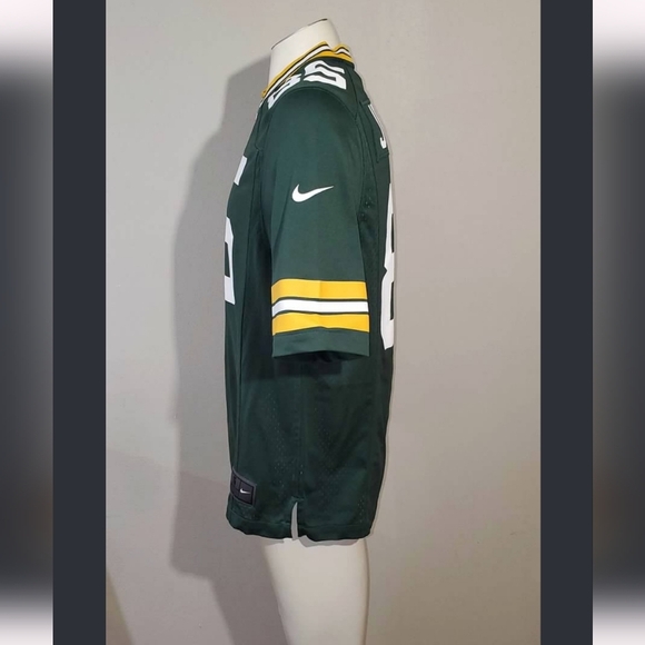 Men's NIKE NFL On the Field Green Bay Packers Jersey #85 Jennings - Picture 2 of 5